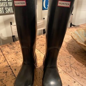 Hunter Original gloss rain boots